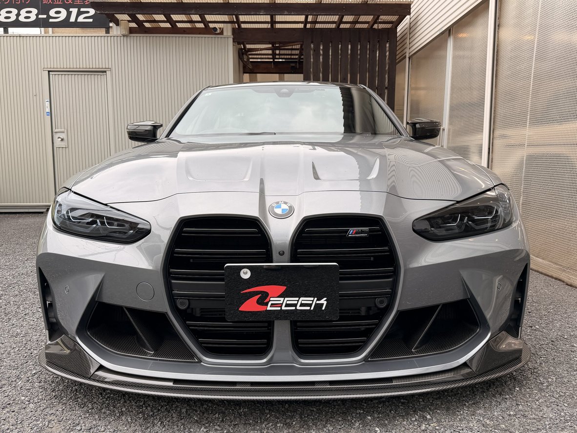 BMW M3 Competition トラックパッケージの施工写真