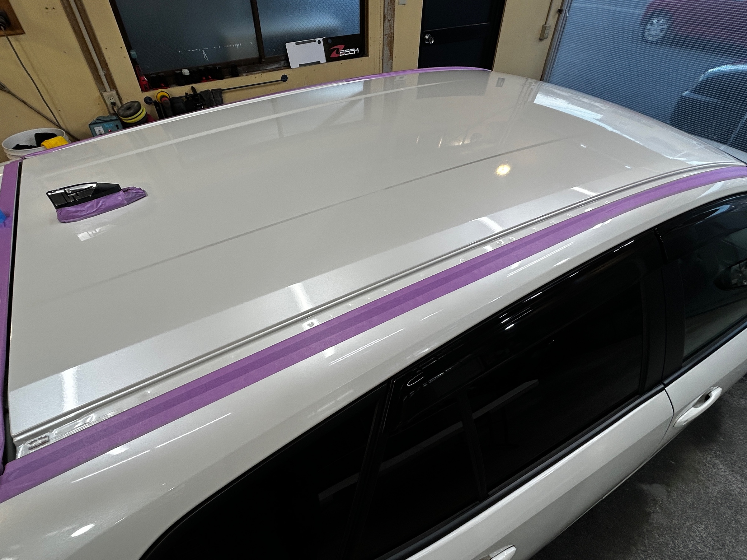 トヨタ カローラツーリングの施工写真