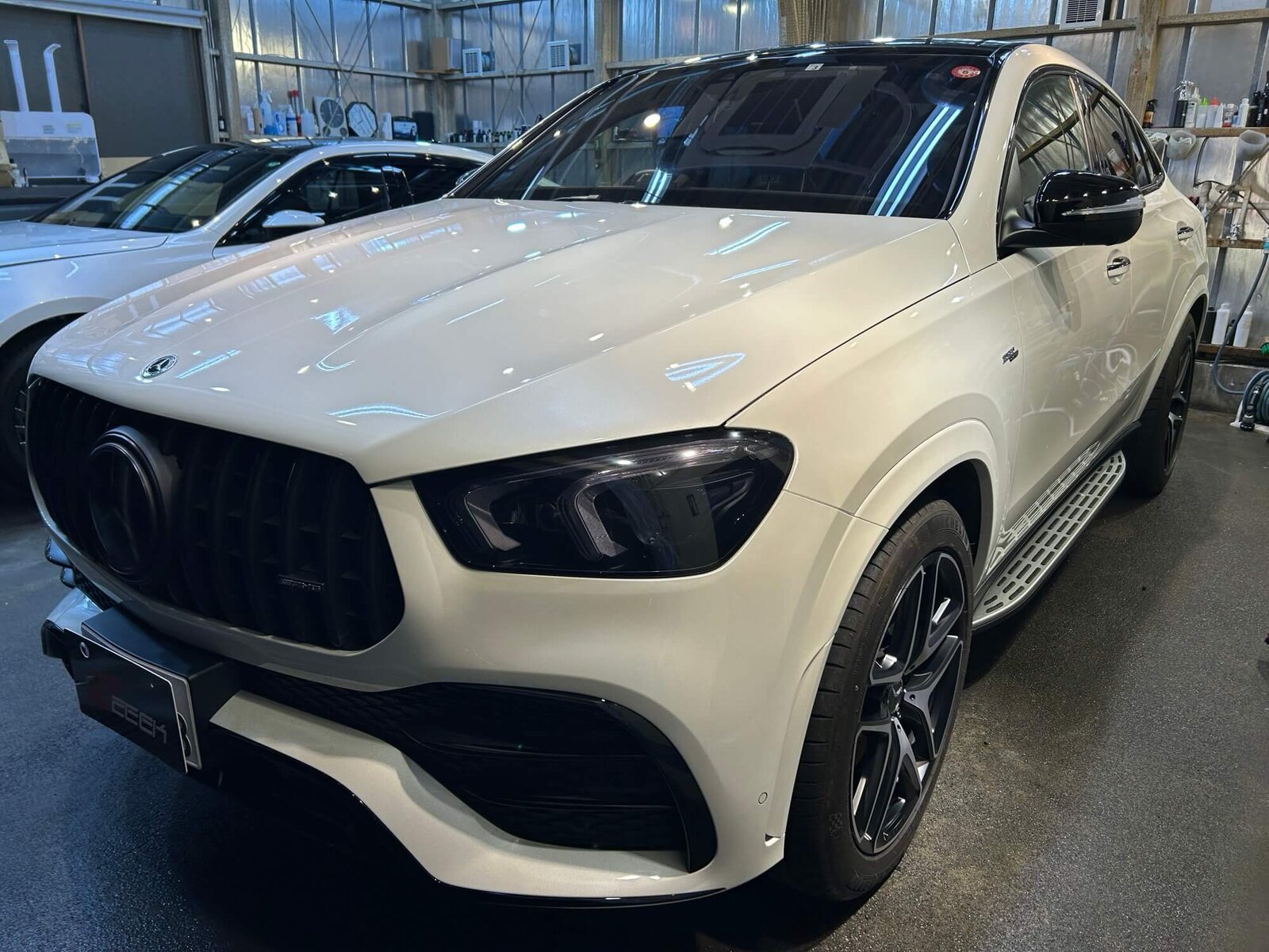 AMG GLE53クーペの施工写真